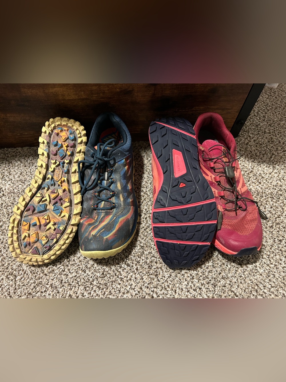Salomon + Merrell Bundle | Trail Running Shoes | Grippy Lug Sole - Picture 2 of 4